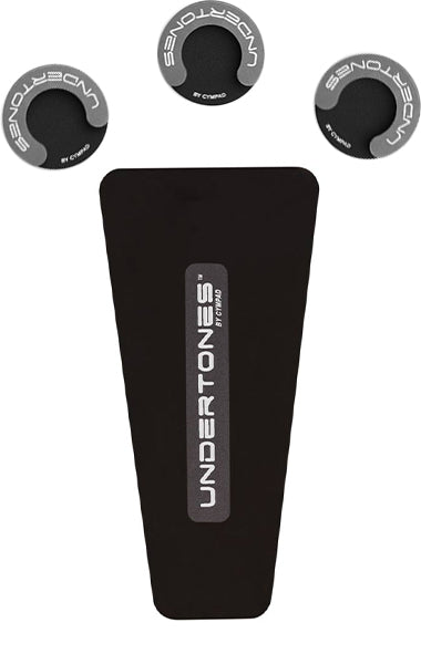 Cympad - Undertones Hi-Hat Leg Pads (X3) with Hi-Hat Pedal Pad