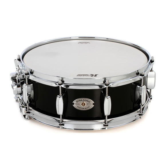 Rogers Dyna-Sonic Black Lacquer Snare Drum - 14 x 5