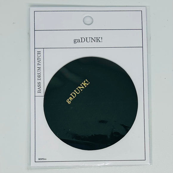 gaDUNK! Bass Drum Patch - Black