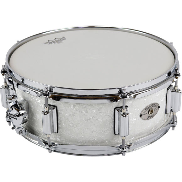 Rogers PowerTone Series Wood Shell Snare Drum in White Marine Pearl - 14 x 5