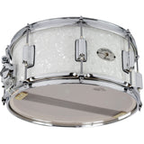 Rogers PowerTone Series Wood Shell Snare Drum in White Marine Pearl - 14 x 6.5"