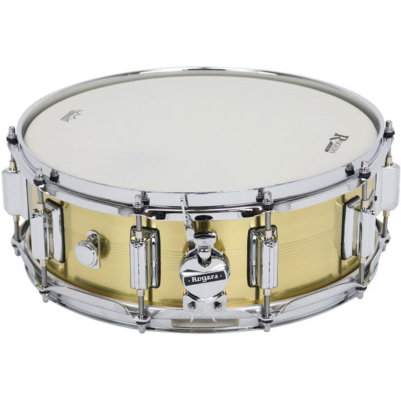 Rogers SuperTen Brass Series Snare Drum - 14 x 5