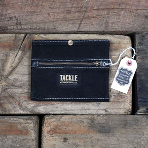 Tackle Waxed Canvas Gig Pouch - Black
