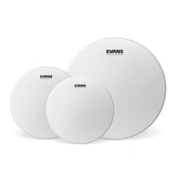 Evans G1 Coated Drum Head Pack - 10/12/16