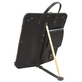 Tackle Oil Tanned Leather Drum Stick Bag - Black