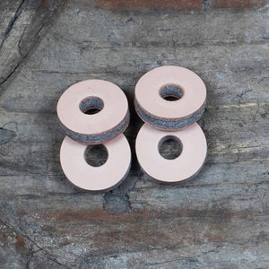 Tackle Leather Cymbal Washers - 4 Pack