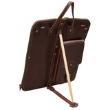 Tackle Oil Tanned Leather Drum Stick Bag - Brown