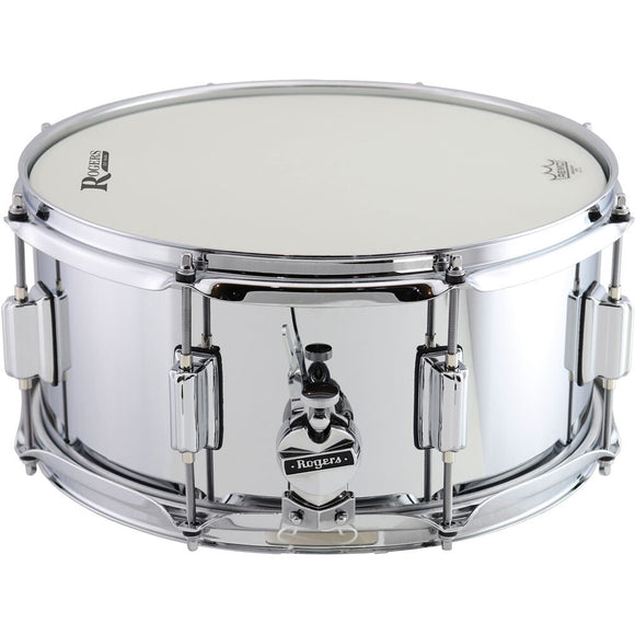 Rogers PowerTone Series Steel Shell Snare Drum Chrome - 14