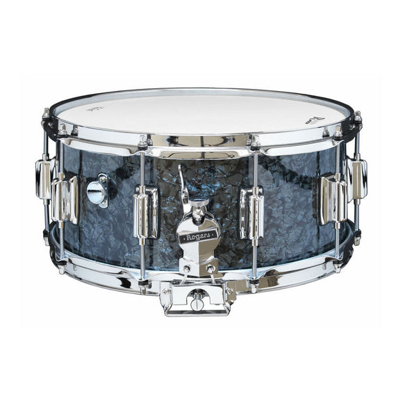 Rogers Dyna-Sonic Black Marine Pearl Snare Drum - 14 x 6.5