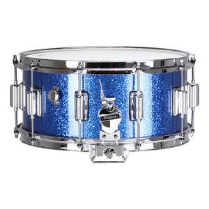 Rogers Dyna-Sonic Blue Sparkle Lacquer Snare Drum - 14 x 6.5"