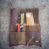 Tackle Waxed Canvas Bi-Fold Stick Bag - Forest Green