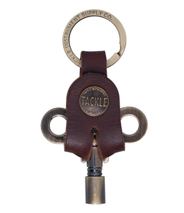 Tackle Timekeeper's Drum Key - Antique Brass