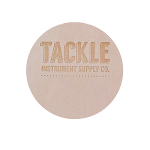 Tackle Leather Bass Drum Beater Patch - Natural